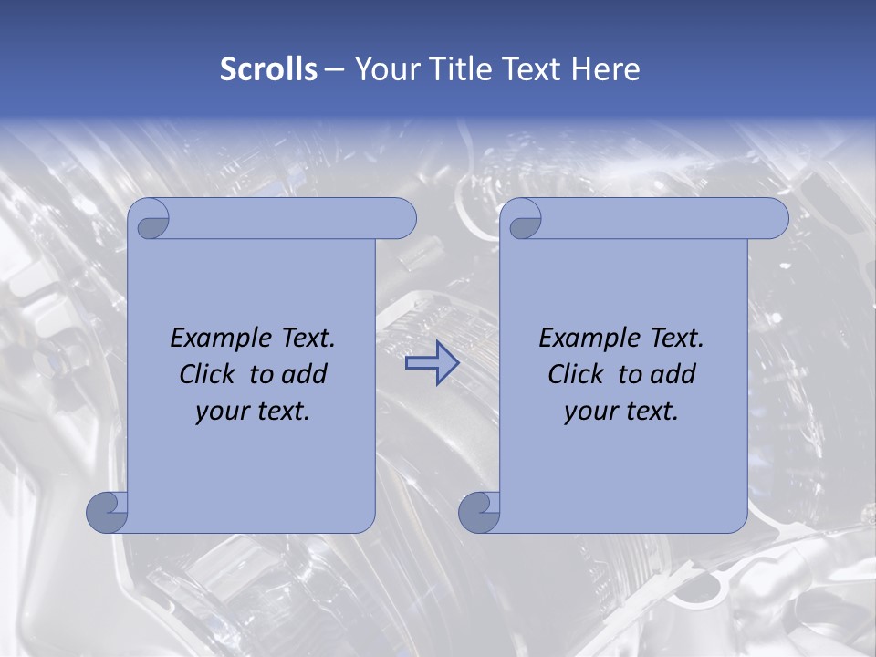 Motor Designing Shiny PowerPoint Template