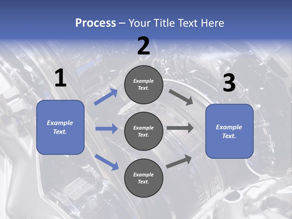Motor Designing Shiny PowerPoint Template