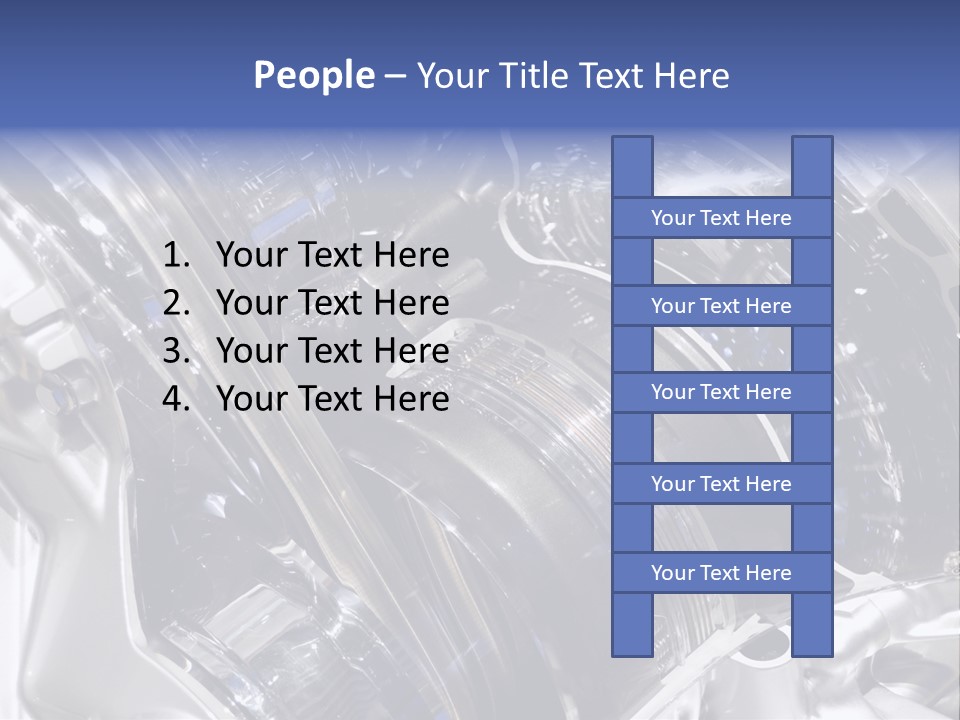 Motor Designing Shiny PowerPoint Template