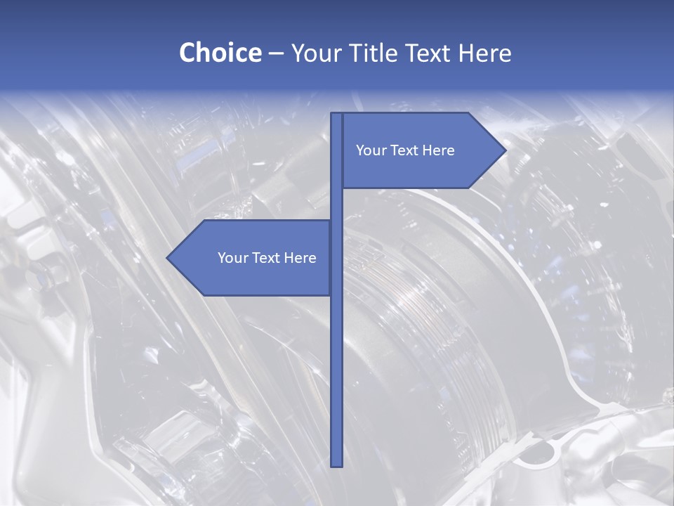 Motor Designing Shiny PowerPoint Template