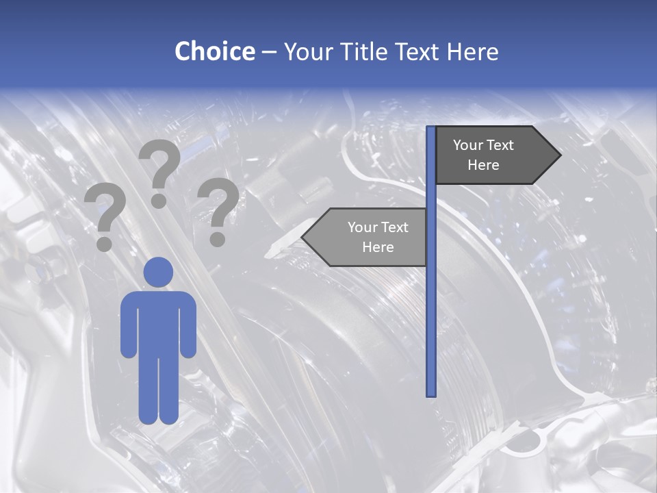 Motor Designing Shiny PowerPoint Template