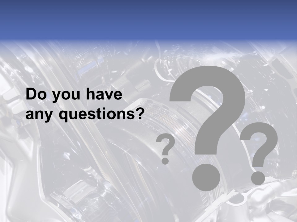 Motor Designing Shiny PowerPoint Template