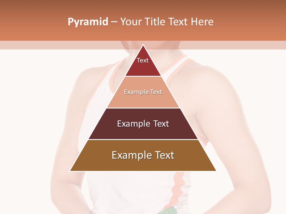 Woman Young Measure PowerPoint Template