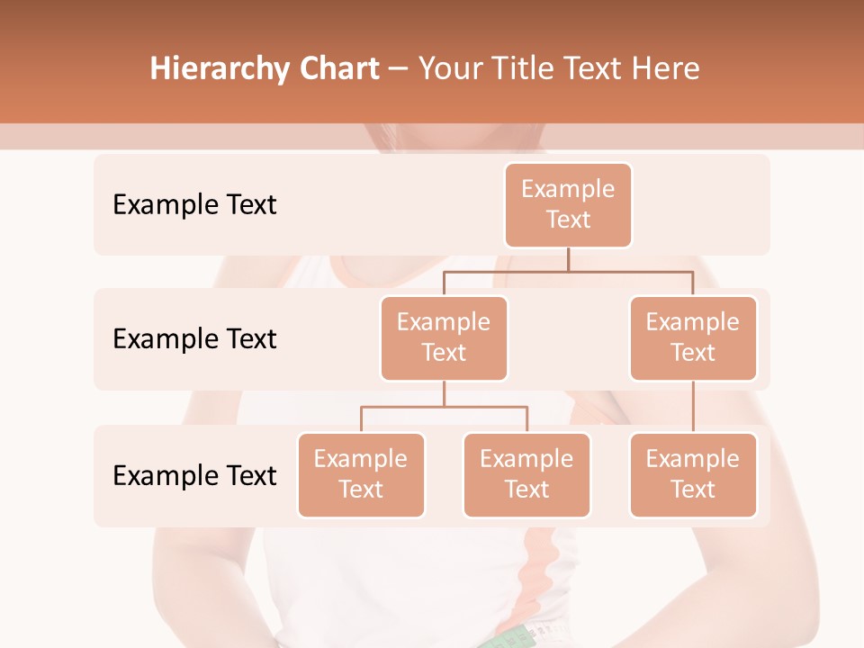 Woman Young Measure PowerPoint Template