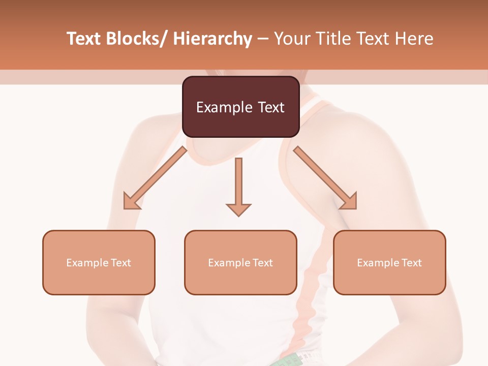 Woman Young Measure PowerPoint Template