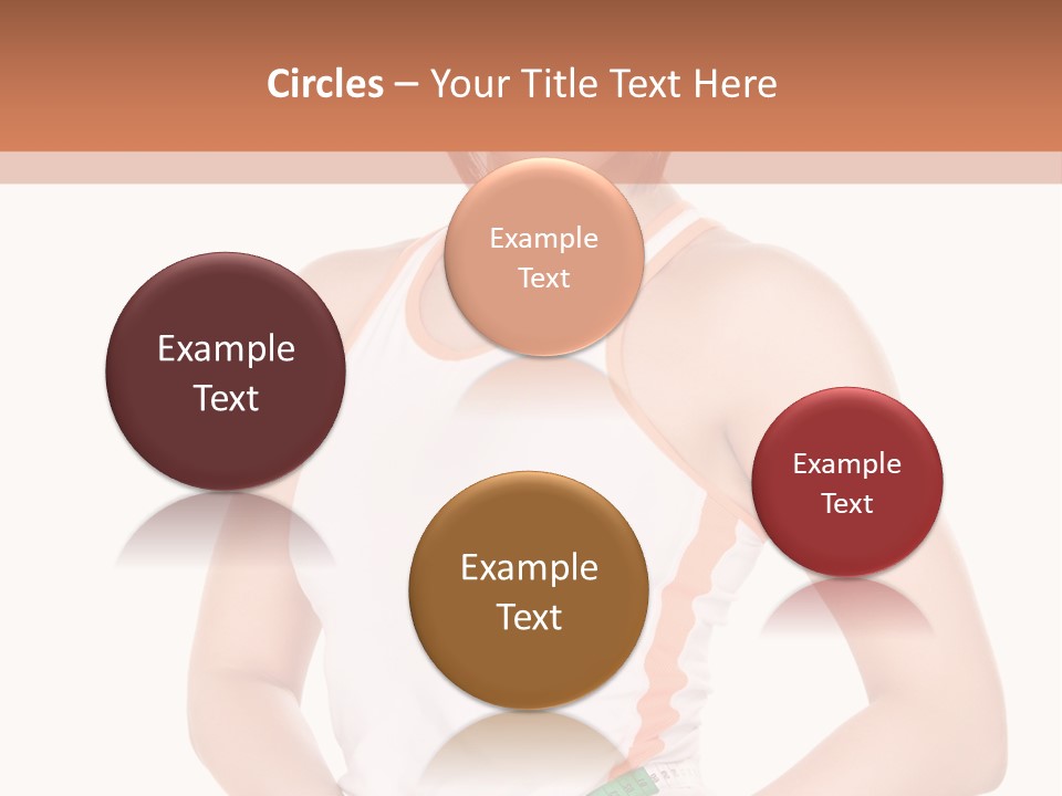 Woman Young Measure PowerPoint Template