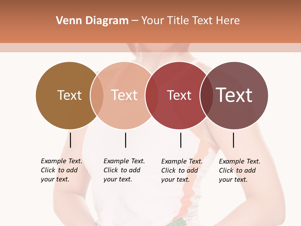 Woman Young Measure PowerPoint Template