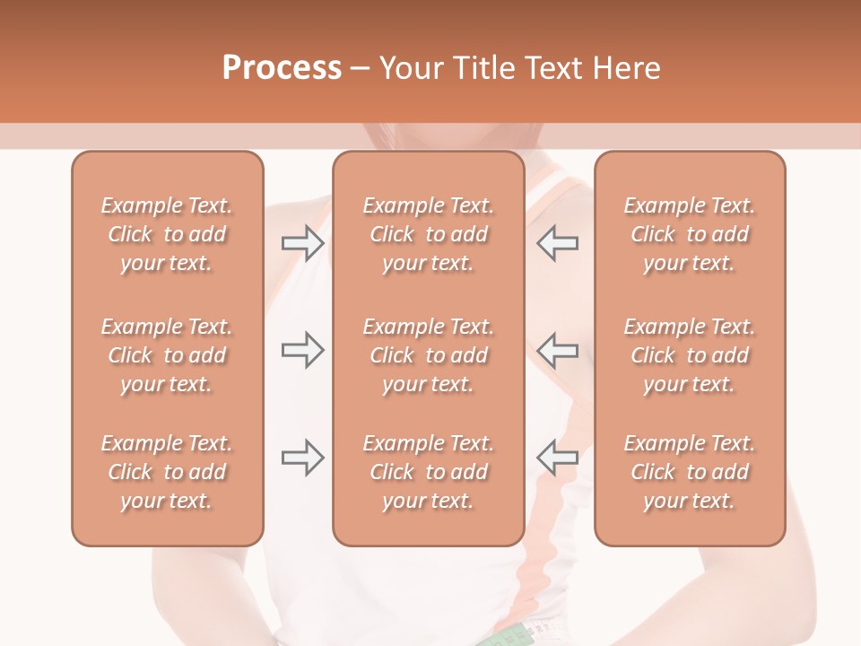 Woman Young Measure PowerPoint Template