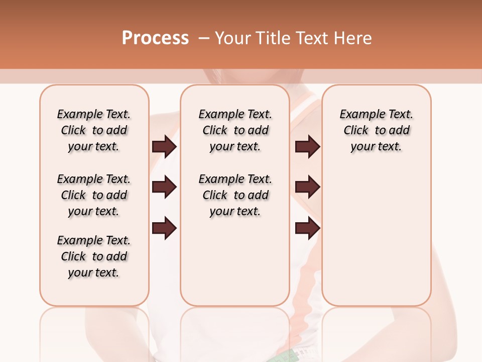 Woman Young Measure PowerPoint Template