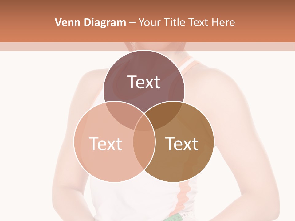 Woman Young Measure PowerPoint Template