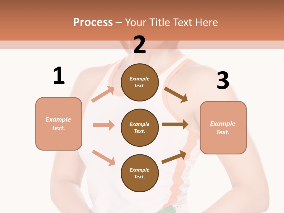 Woman Young Measure PowerPoint Template