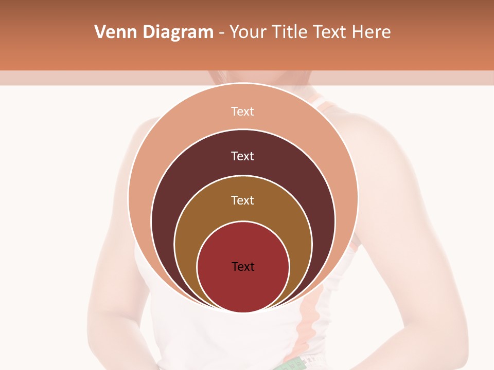 Woman Young Measure PowerPoint Template
