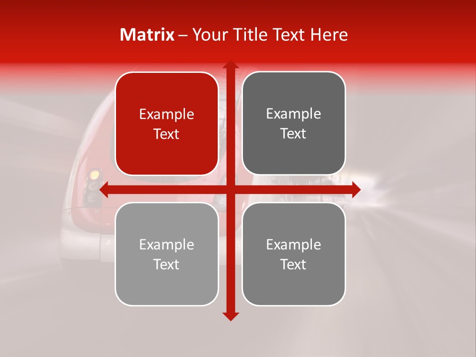 Business Vehicle Train PowerPoint Template