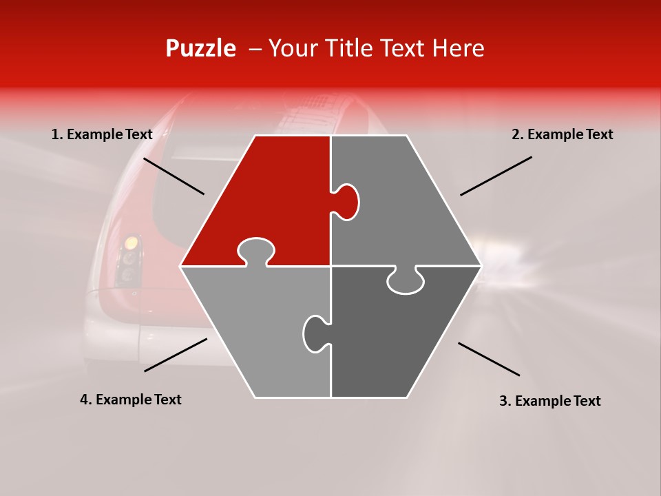 Business Vehicle Train PowerPoint Template