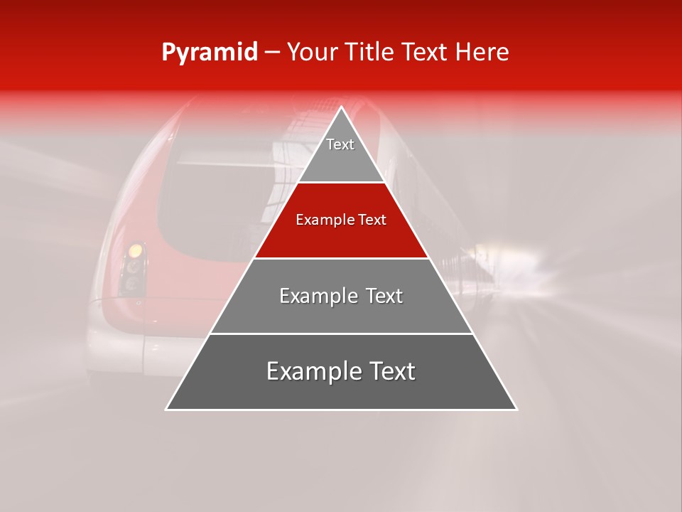 Business Vehicle Train PowerPoint Template