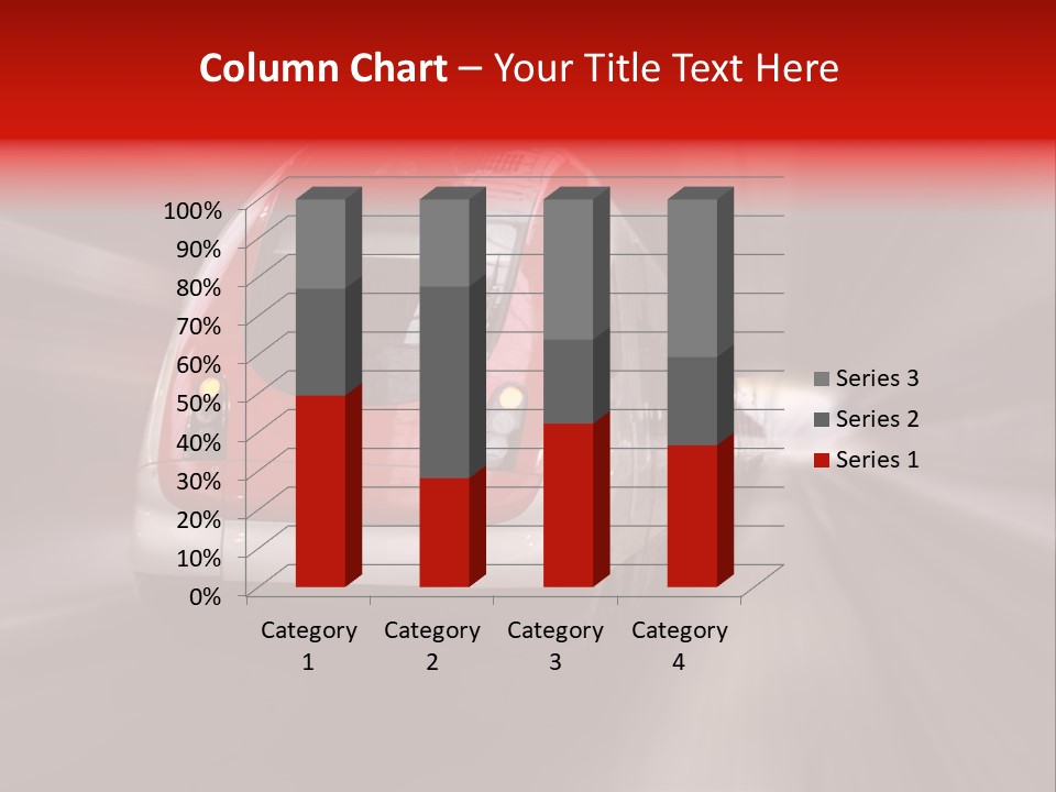 Business Vehicle Train PowerPoint Template