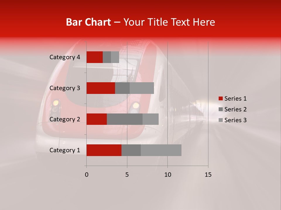 Business Vehicle Train PowerPoint Template