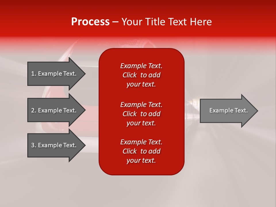 Business Vehicle Train PowerPoint Template