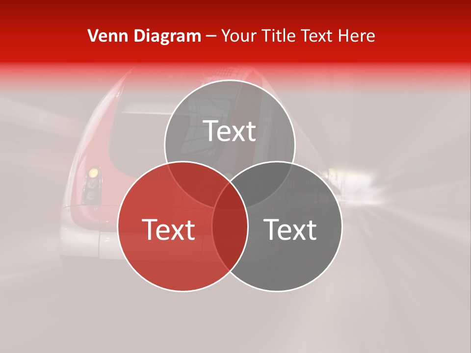 Business Vehicle Train PowerPoint Template