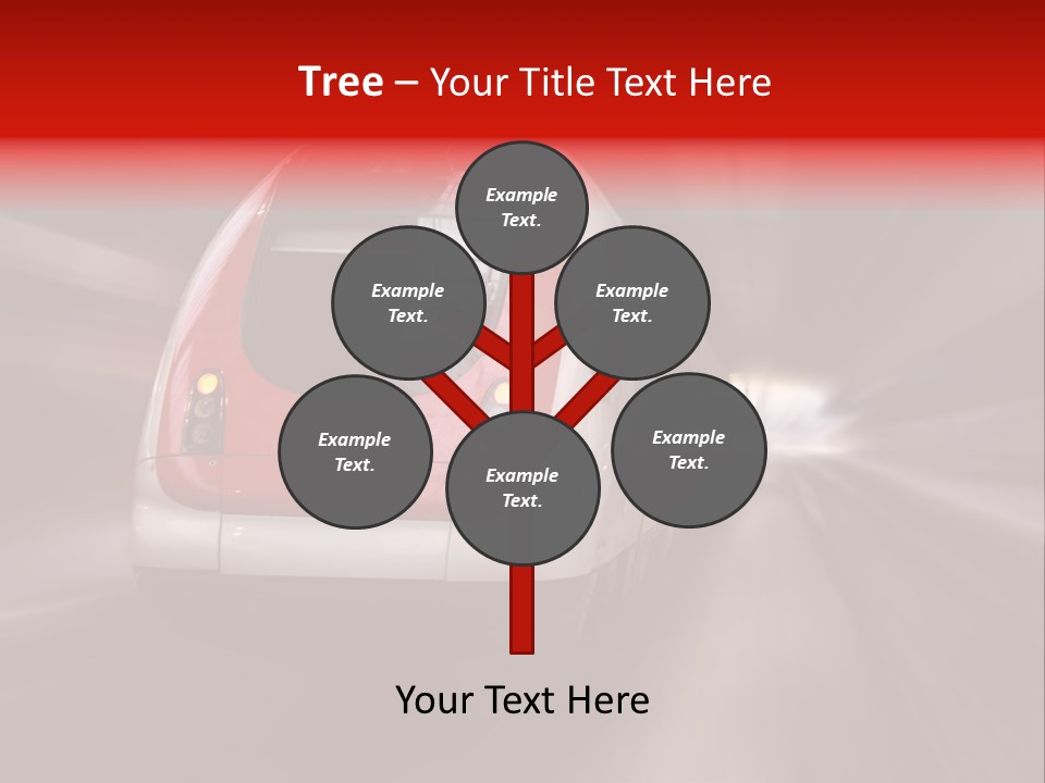 Business Vehicle Train PowerPoint Template