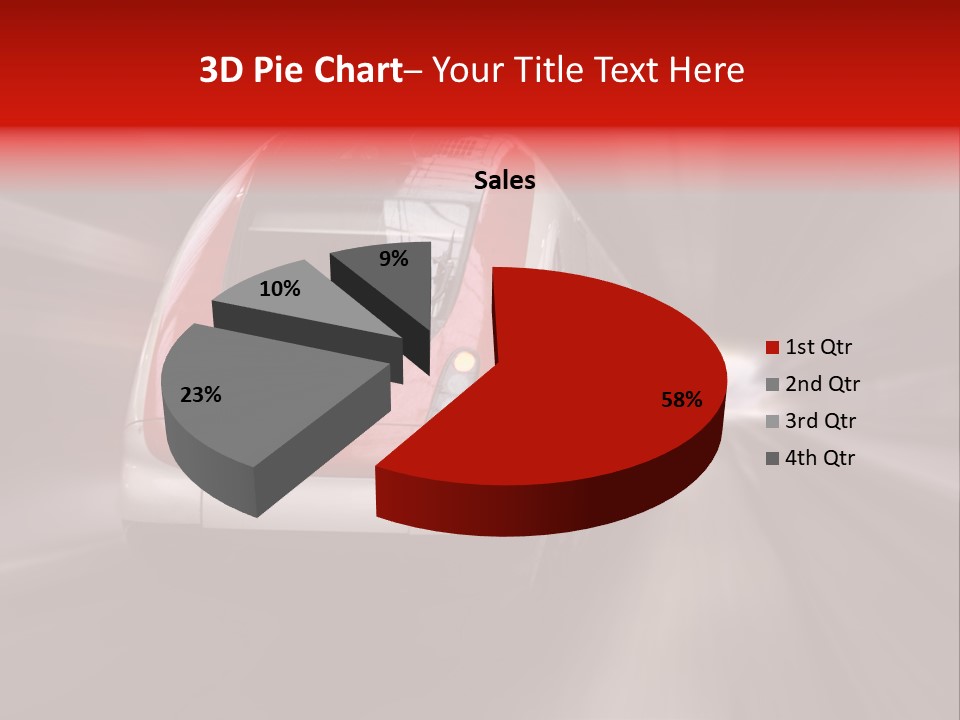 Business Vehicle Train PowerPoint Template