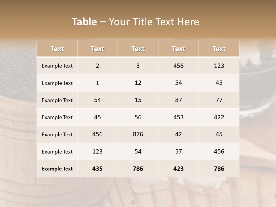 Ice Glass Close Up PowerPoint Template