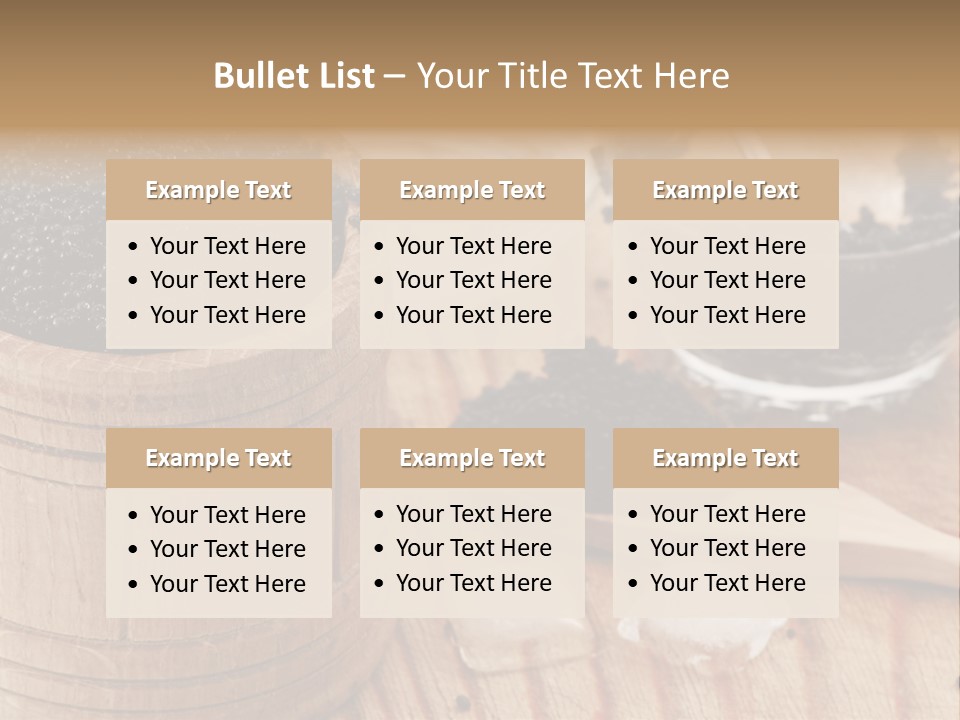 Ice Glass Close Up PowerPoint Template