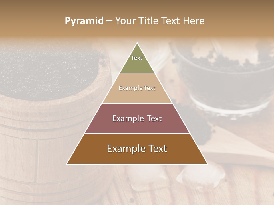 Ice Glass Close Up PowerPoint Template