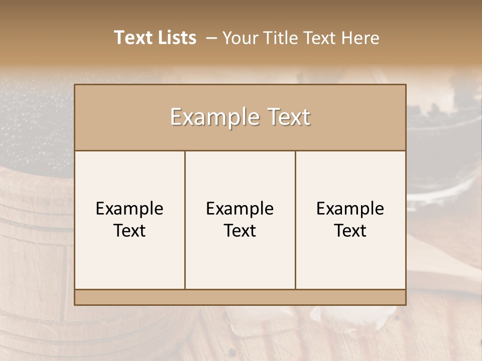 Ice Glass Close Up PowerPoint Template