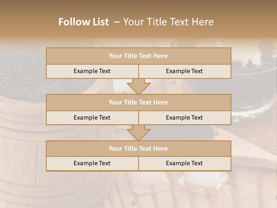 Ice Glass Close Up PowerPoint Template