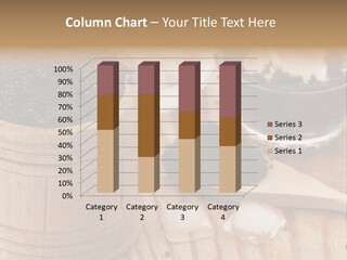 Ice Glass Close Up PowerPoint Template