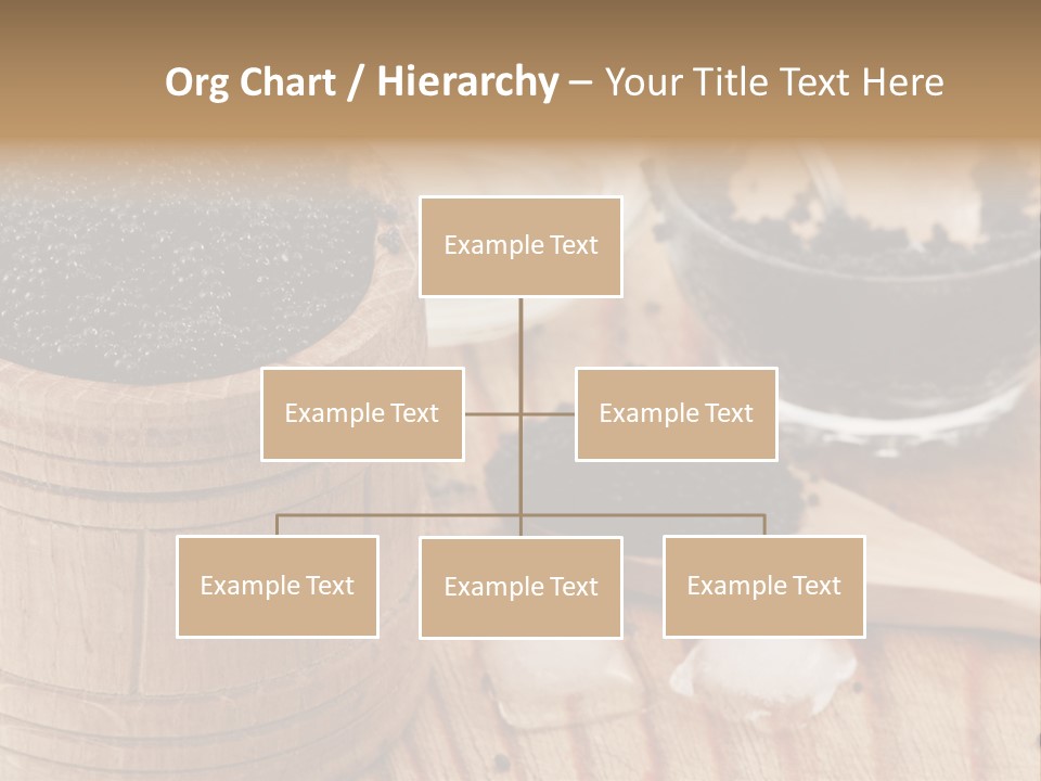 Ice Glass Close Up PowerPoint Template