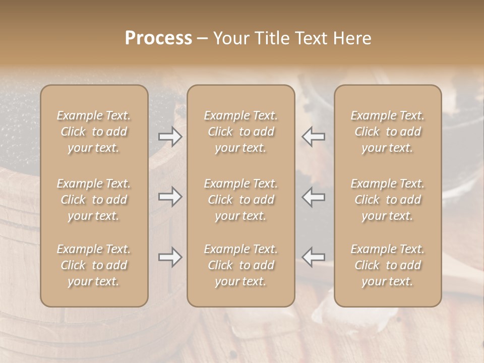 Ice Glass Close Up PowerPoint Template