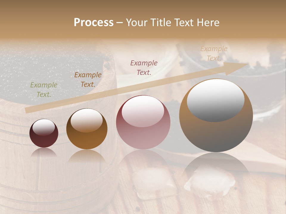 Ice Glass Close Up PowerPoint Template