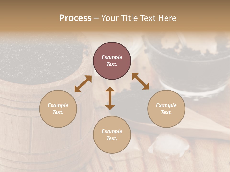 Ice Glass Close Up PowerPoint Template