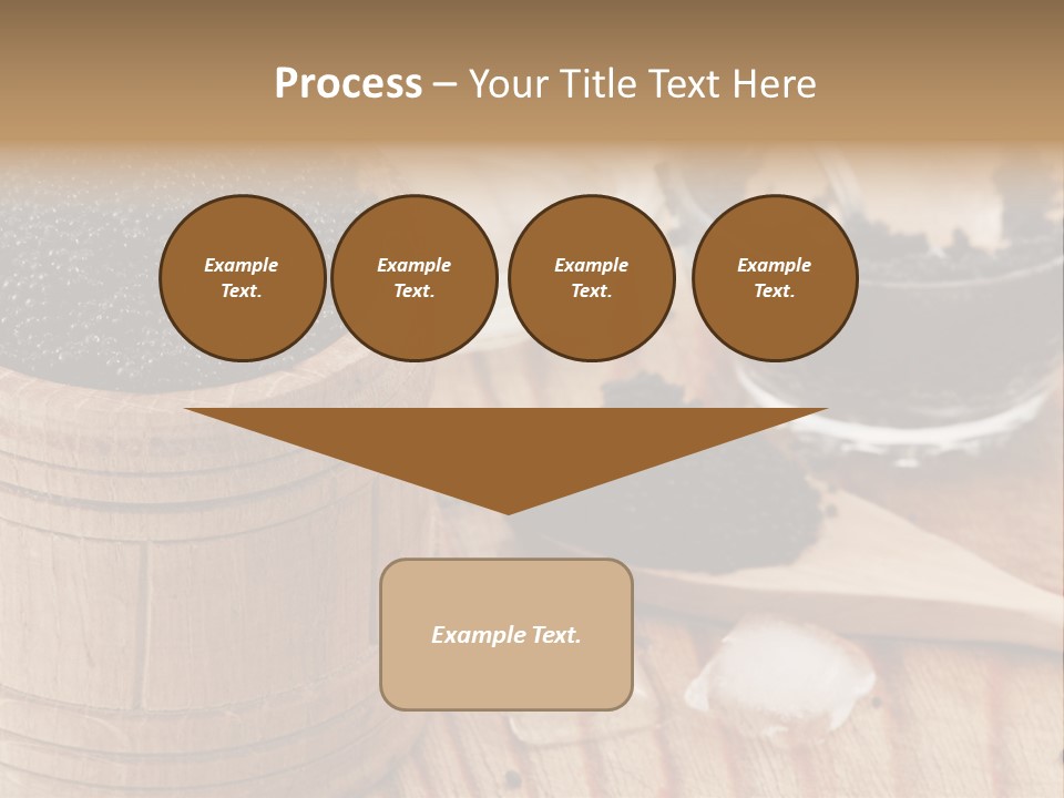 Ice Glass Close Up PowerPoint Template