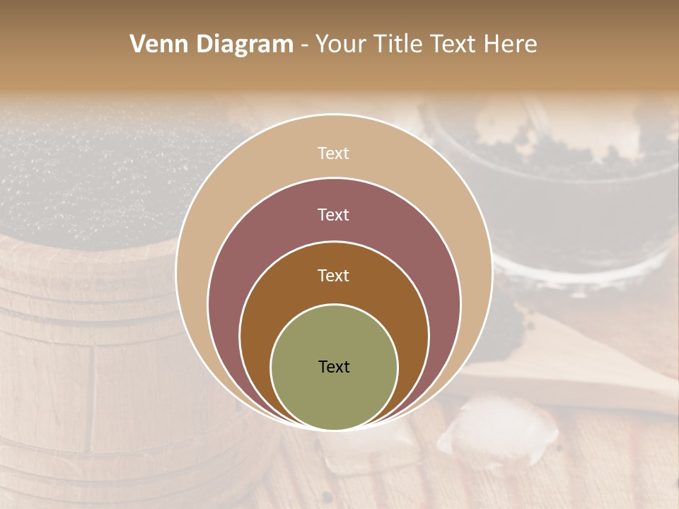 Ice Glass Close Up PowerPoint Template