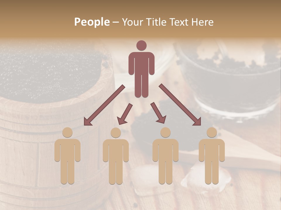 Ice Glass Close Up PowerPoint Template