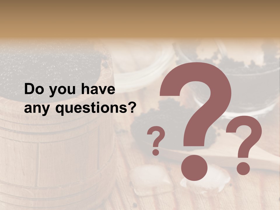 Ice Glass Close Up PowerPoint Template