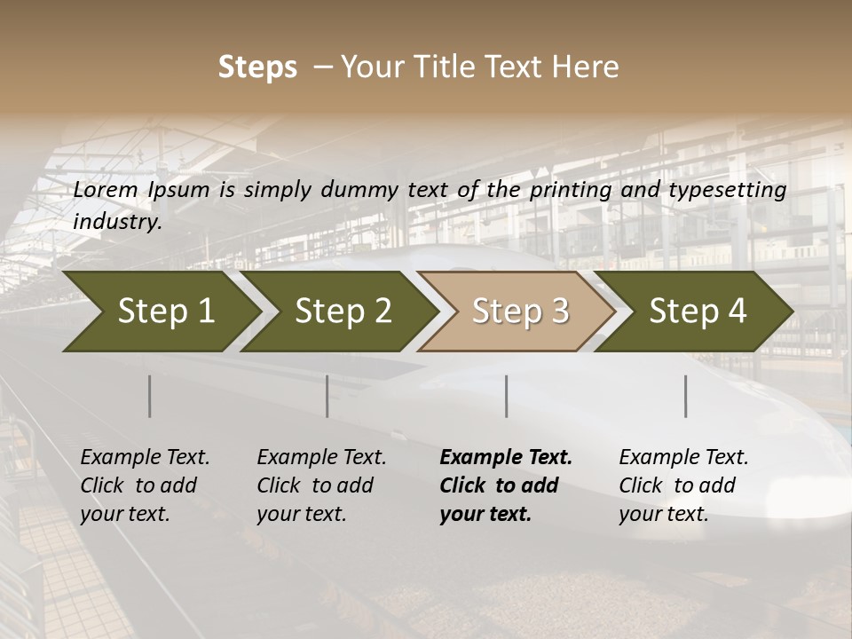 Safety Aerodynamic Commuting PowerPoint Template