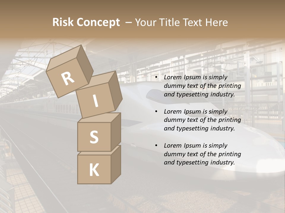 Safety Aerodynamic Commuting PowerPoint Template