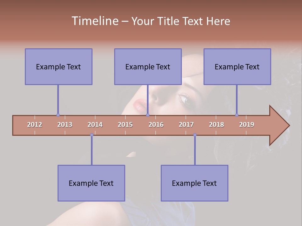 Eye  Make Up PowerPoint Template