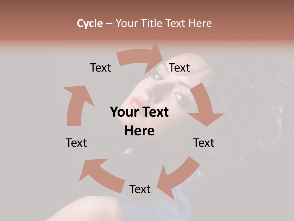 Eye  Make Up PowerPoint Template