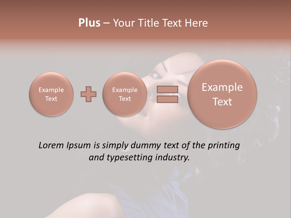 Eye  Make Up PowerPoint Template