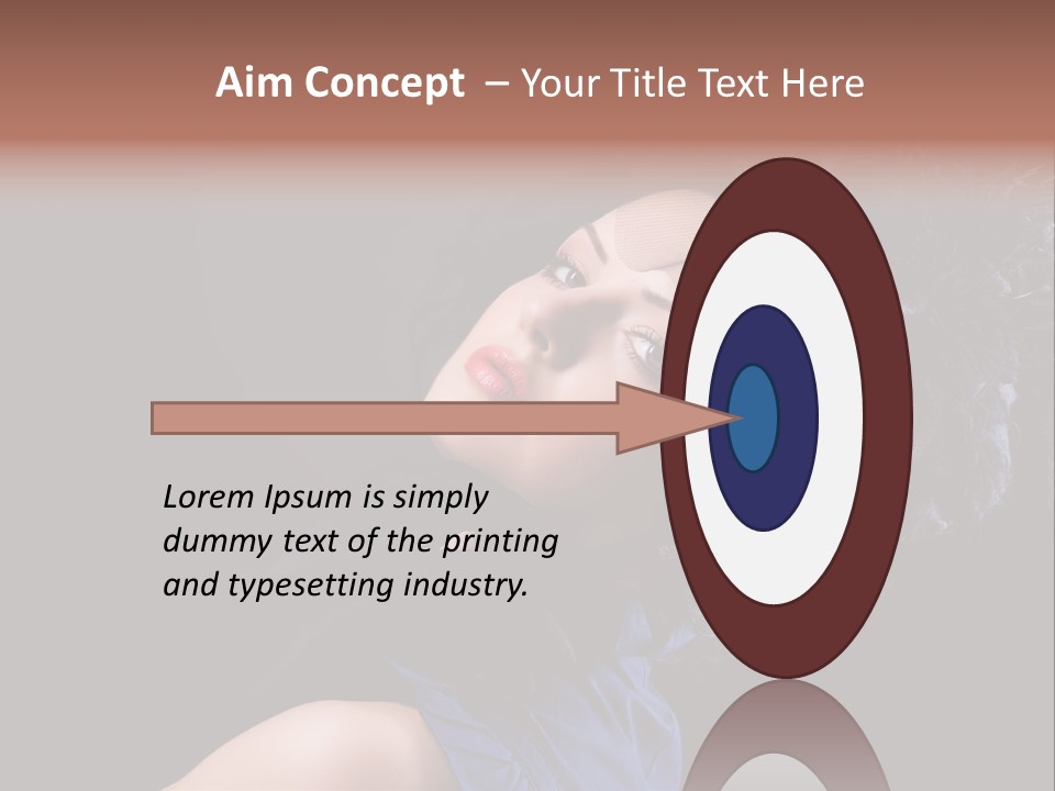 Eye  Make Up PowerPoint Template