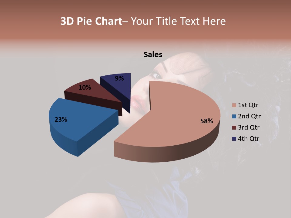 Eye  Make Up PowerPoint Template