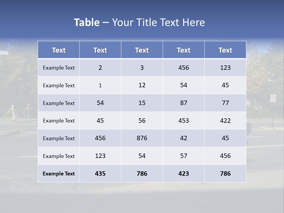 Truck Red Montreal PowerPoint Template