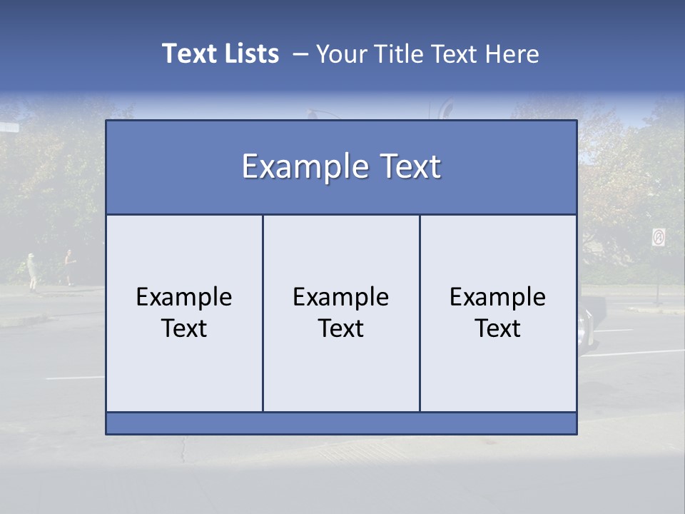 Truck Red Montreal PowerPoint Template