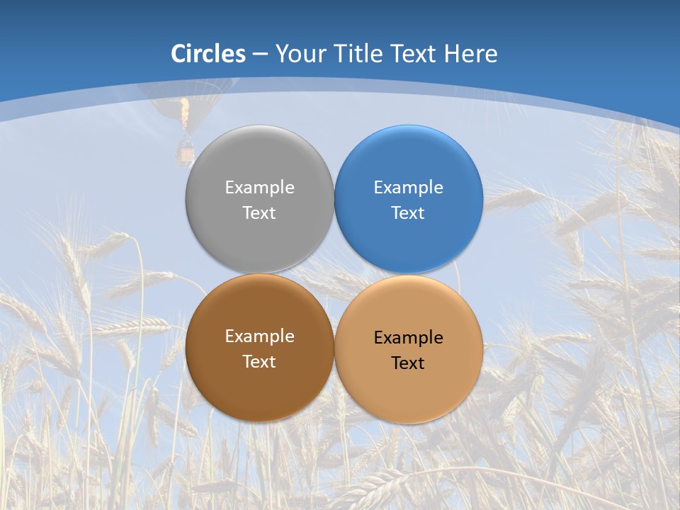 Float Destination Countryside PowerPoint Template