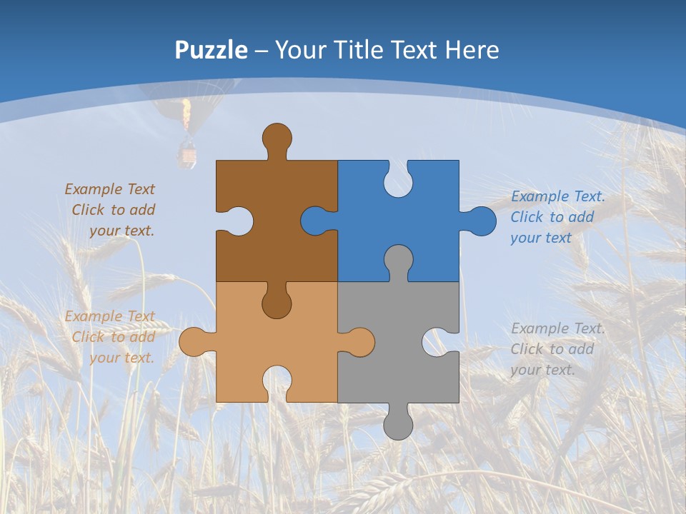 Float Destination Countryside PowerPoint Template